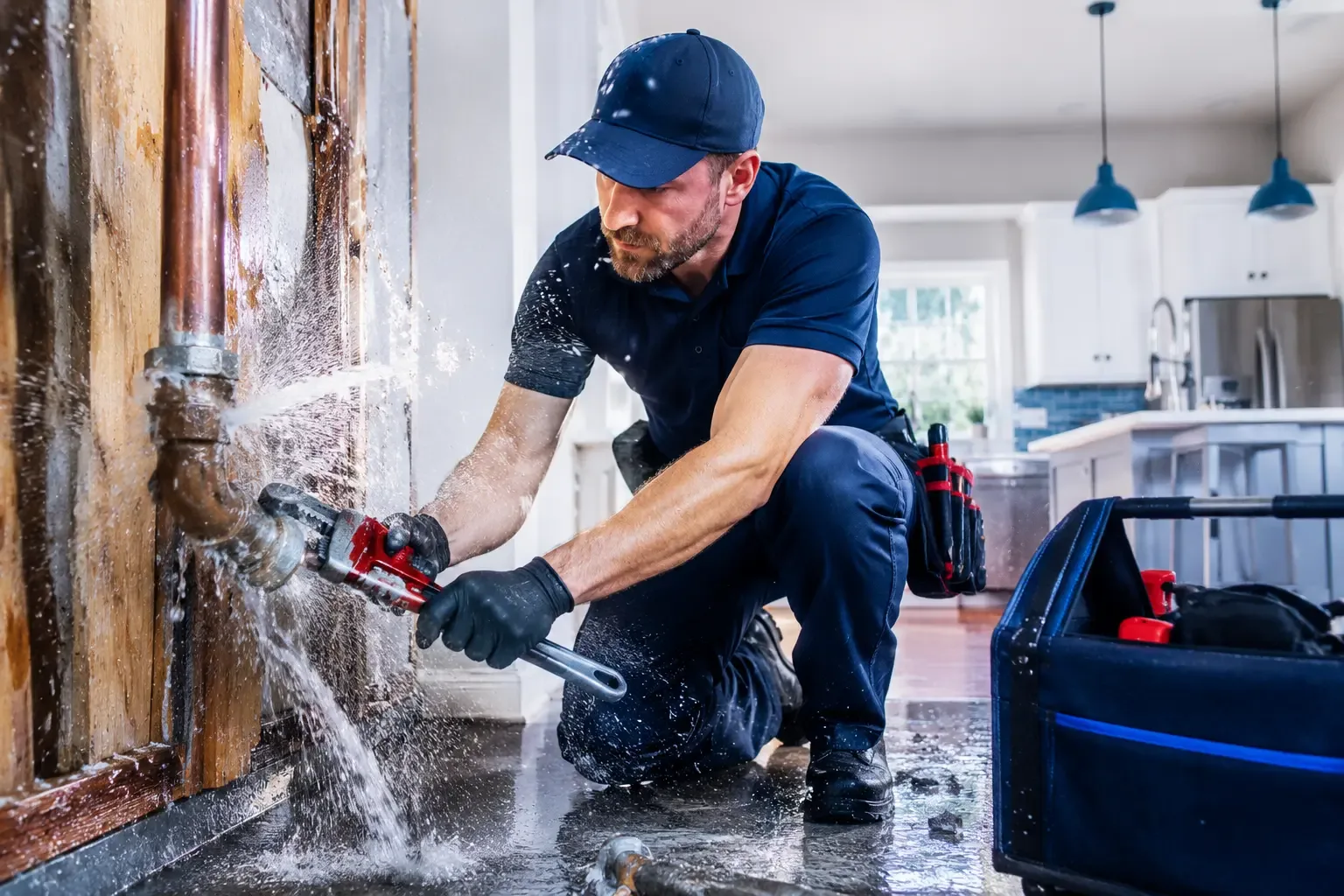 Local emergency pipe repair professionals in Louisville, MS